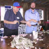 SC Legislators enjoying local oysters