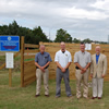 Myrtle Beach Bin on 21st Ave. opening with representatives from Burroughs and Chapin, CCA, and Representative Alan Clemmons